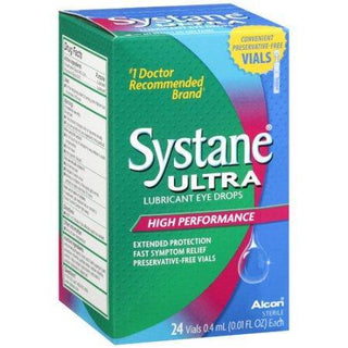 Systane Ultra Eye Drops, Lubricant, High Performance