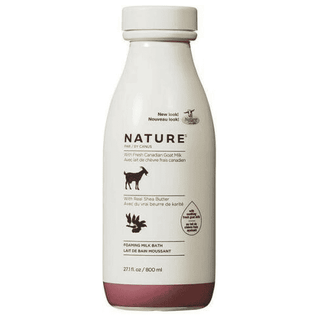 Canus Nature Shea Butter Fomng Milk Bath Fresh Goat's  27.1 Oz