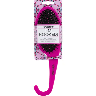 Swissco Brush Im Hooked Pink Detangling Shower