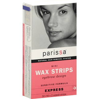 Parissa Express Hair Removal, Wax Strips, Mini, Eyebrow Design