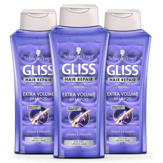 Schwarzkopf Gliss Hair Repair Extra Volume Shampoo 13.6 Oz 2019