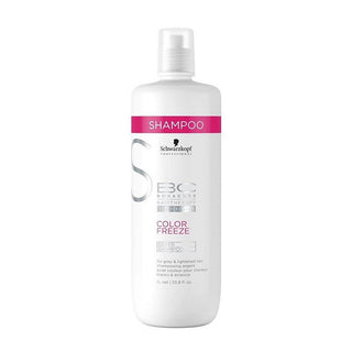 Schwarzkopf BC BONACURE pH 4.5 Color Freeze Micellar Silver Shampoo, 8.5-Ounce