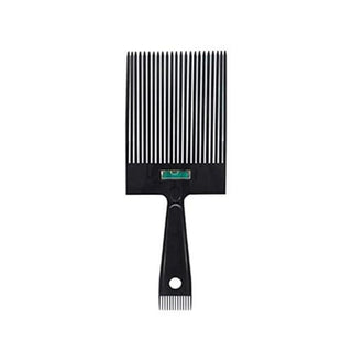 Scalpmaster Flat Top Comb With Level Flattopper With Sideburn Comb