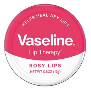 Vaseline Lip Therapy Rosy Lips Tin, 0.6 oz