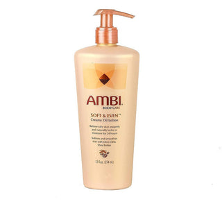 Ambi Soft & Even Creamy Oil Lotion - 12 Oz