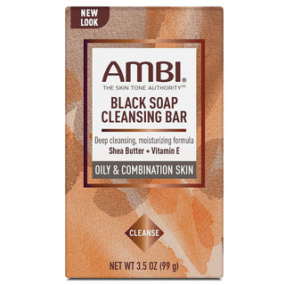 Ambi Skincare Black Soap With Shea Butter 2 Bar Pack