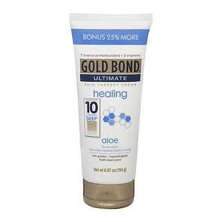 Gold Bond Ultimate Skin Therapy Cream, Aloe, Healing