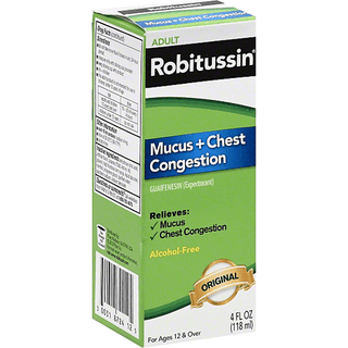 Robitussin Mucus + Chest Congestion, Adult, Original