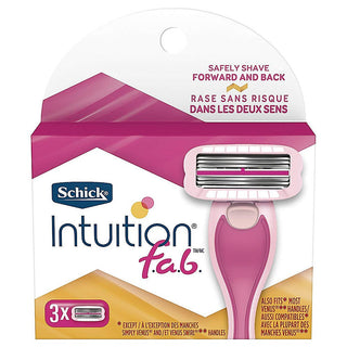 Schick Intuition F.a.b. Women's Razor Blade Refills
