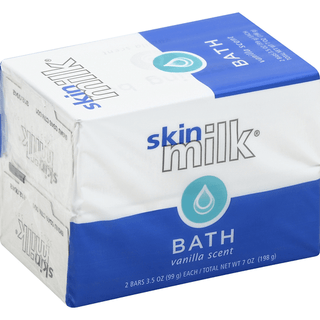 SkinMilk Cleansing Bar, Bath, Vanilla Scent
