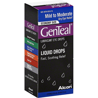 GenTeal Mild Moderate Eye Drop 25 Ml