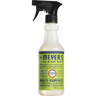 Mrs. Meyer's Clean Day, Multi-Surface Everyday Cleaner, Lemon Verbena Scent, 16 Fl Oz (473 Ml)