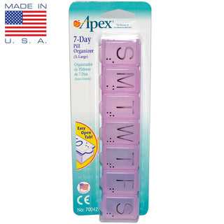 Apex Pill Organizer, 7-Day, X-Large