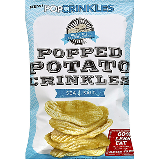 PopCrinkles Popped Potato Sea Salt 3.5 Oz