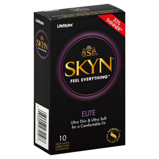 Skyn Lifestyles Non-latex Lubricated Condoms Elite