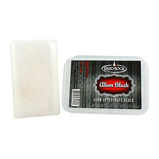 RazoRock Alum Block With Plastic Travel Case