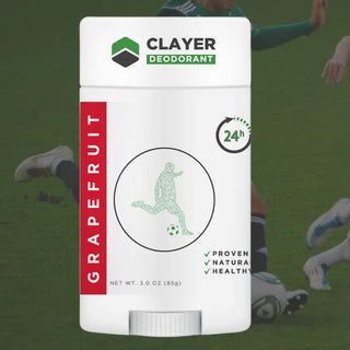 Natural Deodorant - Soccer Players - 3.35 OZ - NEW FORMULA