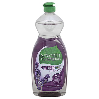 Seventh Generation 7th Natural Dishwashing Liquid, Lavender Floral & Mint