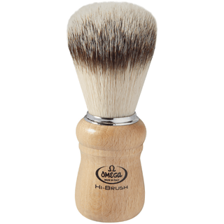 Omega Synthetic Shaving Brush Hi-Brush Beech #0146228