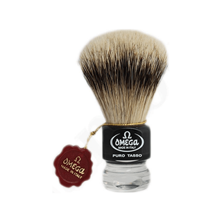Omega 615 1st Grade Super Badger Hair Shaving Brush