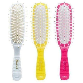 Kent KB Cool Hog Small Travel Bag Size Hairbrush. Colorful, Cushioned