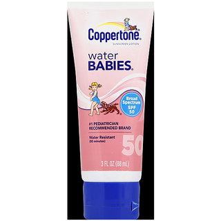 Coppertone Water Babies Sunscreen Lotion, Broad Spectrum SPF 50