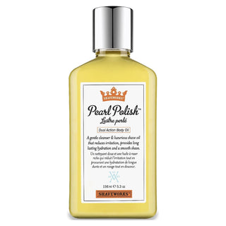Shaveworks Pearl Polish Dual-Action Body Oil 5.3 Oz