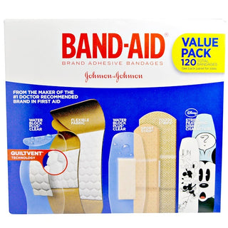 Band-Aid Brand Bandages, Adhesive, Assorted Sizes, Family Pack