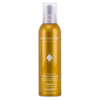 Alfaparf Semi Di Lino Diamante Illuminating Strong Mousse 8.45 oz