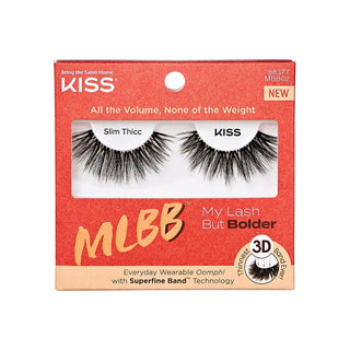 Kiss Products Inc My Lash But Bolder 3D False Eyelashes, 1 Pair