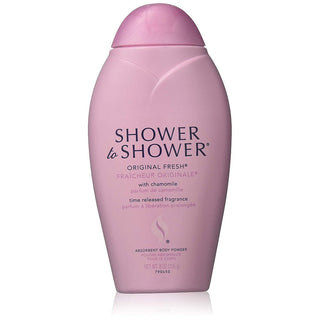 Shower To Shower Absorbent Original Fresh Body Powder 8 Oz