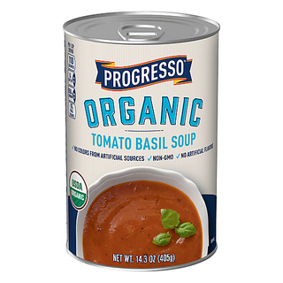 Progresso Organic Tomato Basil Soup 14.3 Oz. Can