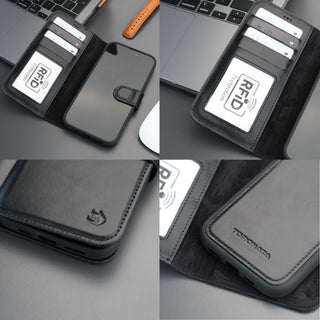 Casper iPhone 16 Wallet Case Leather MagSafe
