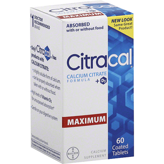 Citracal Calcium Citrate + D3, Maximum, Coated Caplets