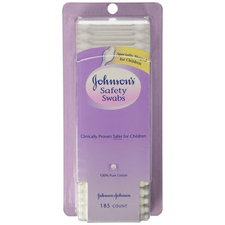 Johnson's Pure Cotton Safety Swabs For Children