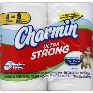 Charmin Bathroom Tissue, Unscented, Double Roll, 2 Ply