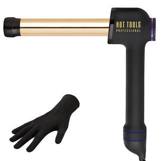 Hot Tools Pro Artist 24K Gold Curlbar Curling Wand, 1 Inch