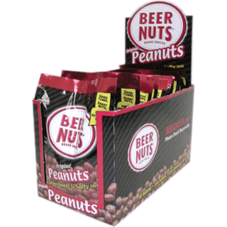Beer Nuts 3oz. Peanuts Counter Display