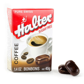 Halter Hard Candies Bonbons Coffee Sugar Free