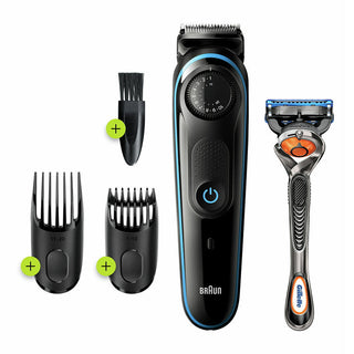 Braun BT3240 Men's Rechargeable 39-Setting Electric Beard & Hair Trimmer