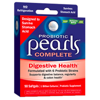 Enzymatic Therapy Nature's Way, Probiotic Pearls Complete, Digestive Health, 30 Softgels