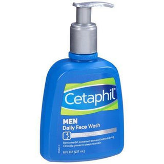 Cetaphil Men Daily Face Wash 8 Oz
