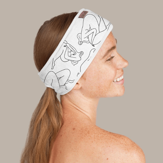 KitSch Microfiber Headband Figure Drawing