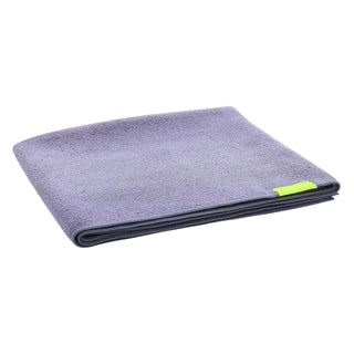 Aquis Original Long Hair Towel Lisse Crepe Dark Grey