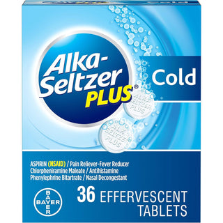 Alka-Seltzer Plus Cold Medicine Original Effervescent