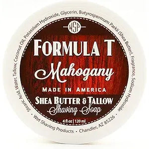WSP Mahogany Formula T Shaving Soap 125g