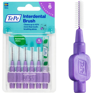 Tepe Proximal Handle + 5 Refill Interdental Brushes