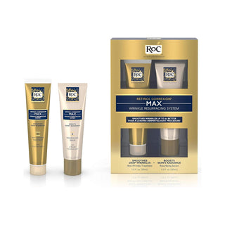 RoC Retinol Correxion Max Wrinkle Resurfacing System, 2 Piece Set / 2 Oz
