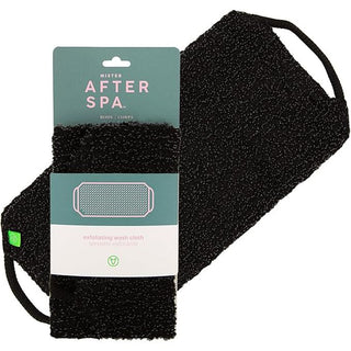 AFTERSPA Exfoliating Wash Cloth Black 1 Wash Cloth