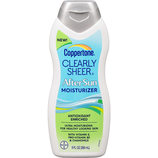 Coppertone Clearly Sheer After Sun Moisturizer 9 Fl. Oz. Bottle